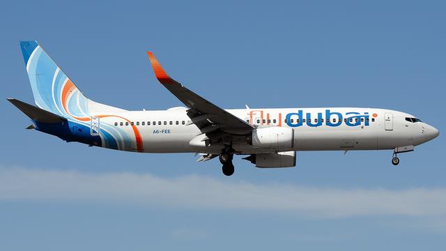 A6-FEE:Boeing 737-800:Flydubai